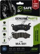 YARI SİNTER ÖN DİSK BALATA MONDİAL MASH PCX 150 -125 RKS FREEDOM 125 UYUMLU