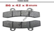 YARI SİNTER MOTOLÜX 125 CEO110 125-ROSSİ RS PANZER 125 RMG C MAX 155 FALCON GUPPI 110 ÖN DİSK BALATA