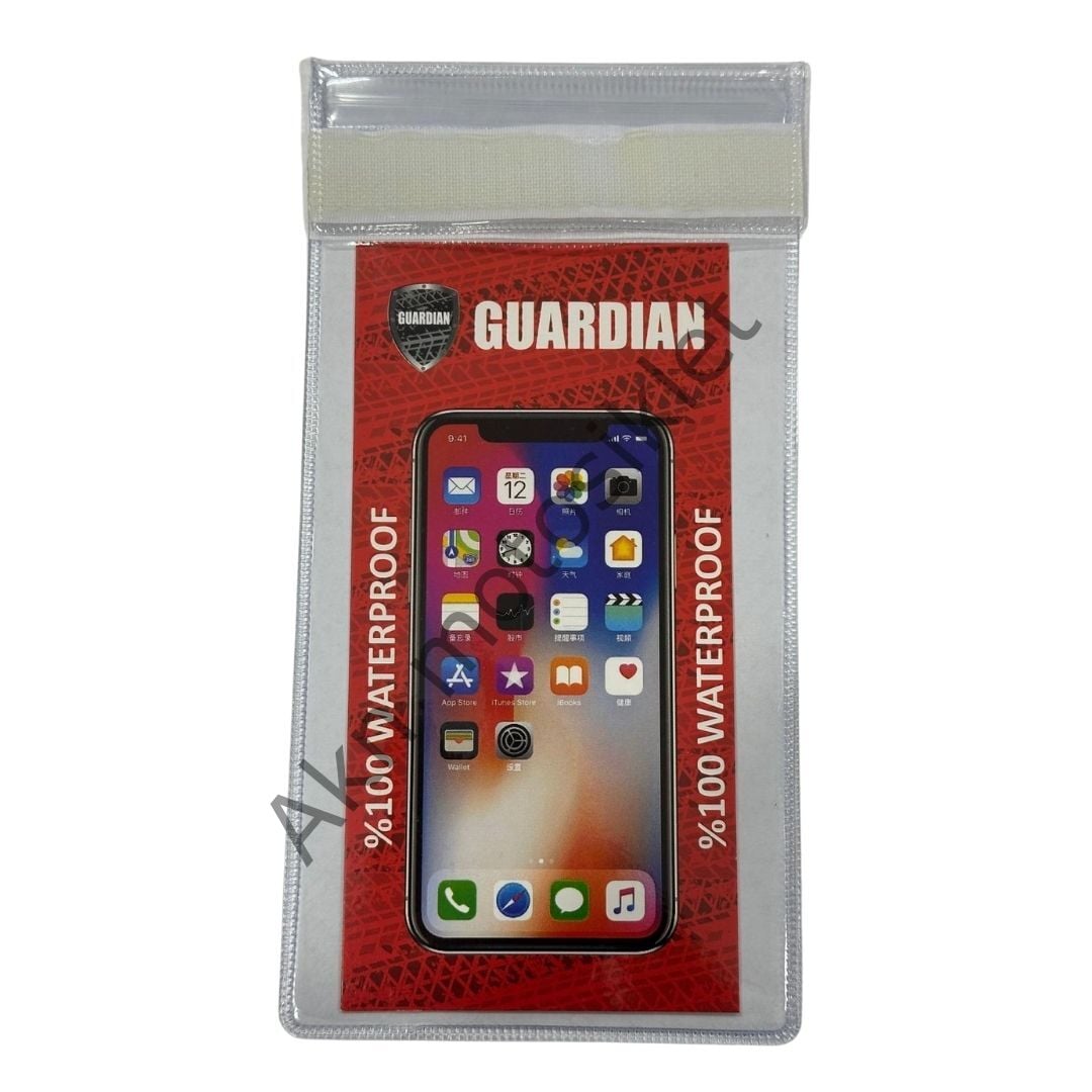 SU GEÇİRMEZ ŞEFFAF TELEFON KILIFI CIRTLI MODEL