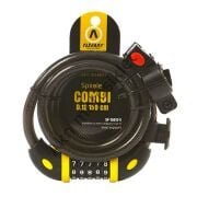 Şifreli Kilit Auvray Spirale City D.15 En 150cm+Support Noir Mat