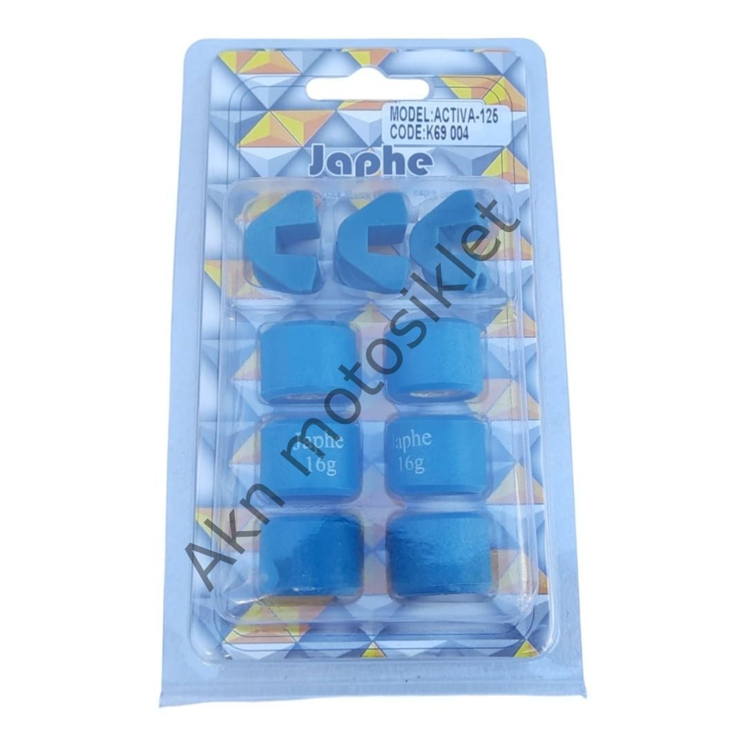 Tahrik Seti Ve Kızak Kayma16gr 20x15mm ActivaS, Fizy, Pcx, Jupiter 125