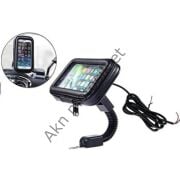 Telefon Tutucu Ayna Bağlantılı XL Usb Şarjlı Su Geçirmez