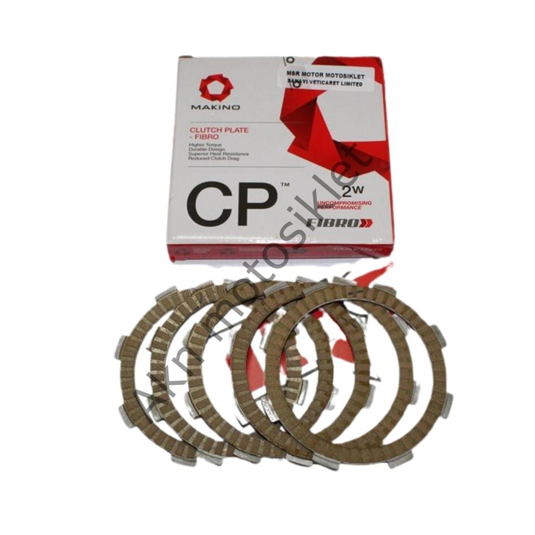 Tvs Apache 150, Rtr 180, Cg125, Ybr 125, Cbf 150, Debriyaj Balatası Set Makino Hindistan