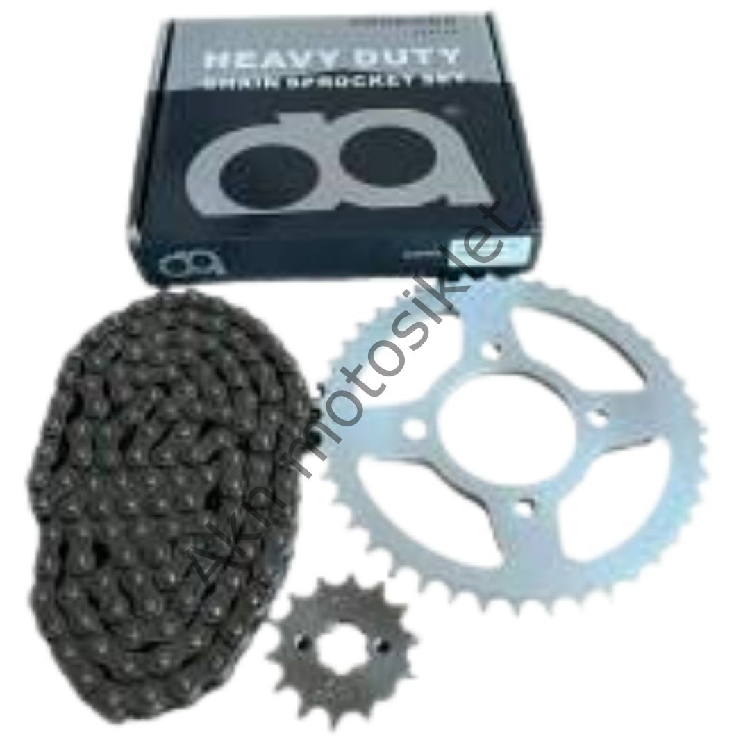 Tvs Apache Rtr Zincir Dişli Seti 428H, 116L, 43T, 13T DQ