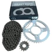 Tvs Apache Rtr Zincir Dişli Seti 428H, 116L, 43T, 13T DQ