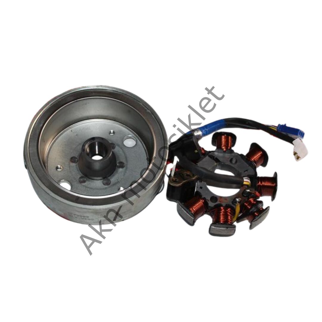 Tvs Jupiter 110 Statör + Manyeto Komple Orjinal K6060340