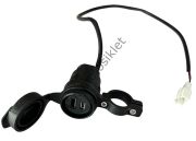 Usb Şarj Cihazı Çift Girişli, Usb + Type C