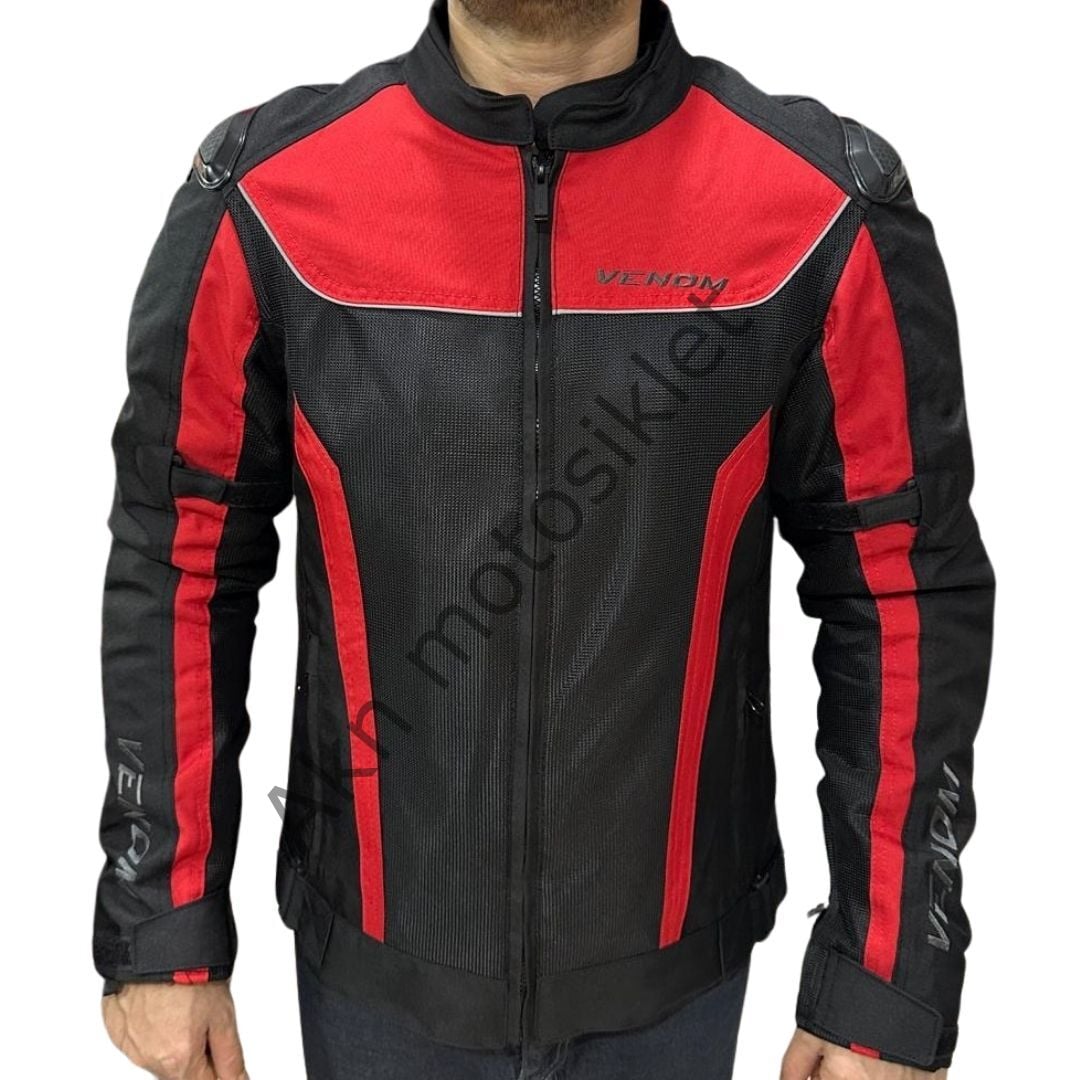 Venom Dynamic V2 Motosiklet Montu Kırmızı Siyah M Beden