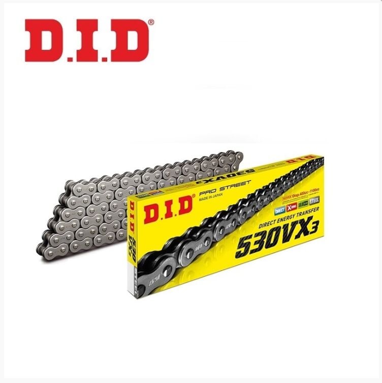 DID ZİNCİR 530-120L VX3 ÇELİK HONDA CBF 1000