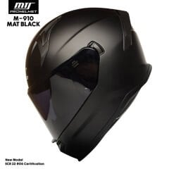 MTS M-910 Full Face Kask MAT BLACK
