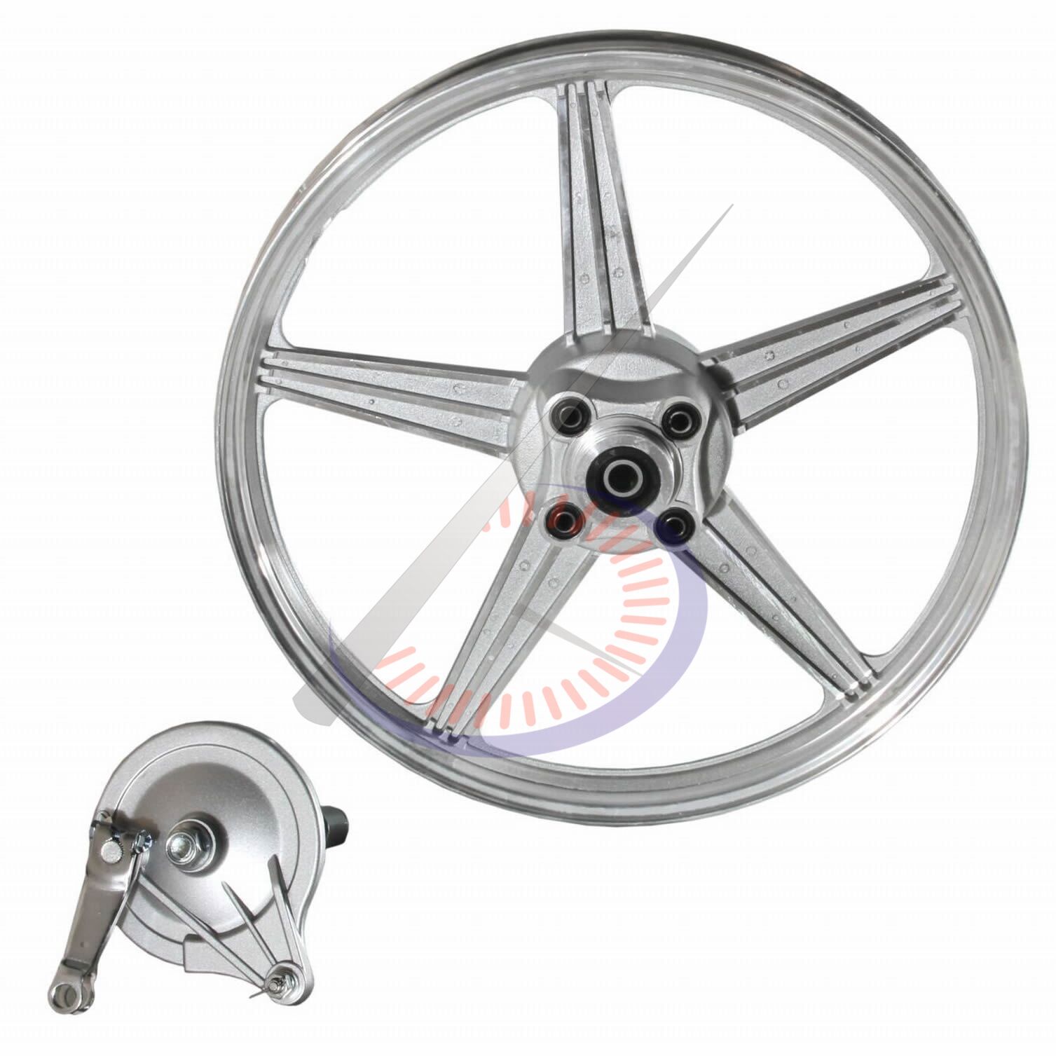 ARKA JANT ALÜMİNYUM KOMPLE [1.60 * 18] AGK [KAMPANA-BALATA-MİL DAHİL ]