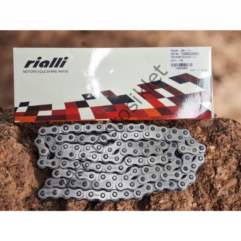 ZİNCİR 428 H KALIN *128L RİALLİ