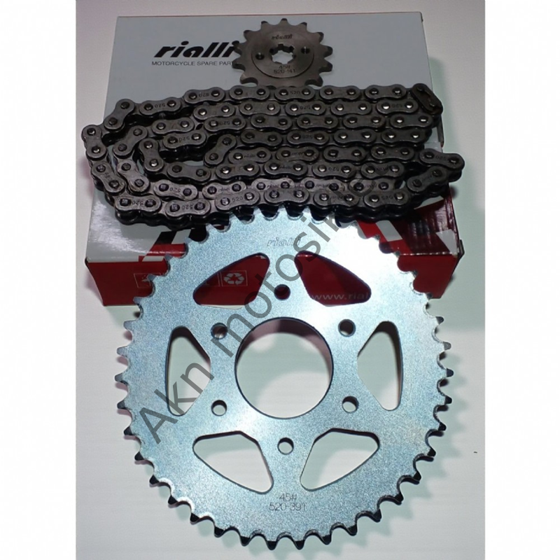 ZİNCİR DİŞLİ SETİ PULSAR NS 200 RİALLİ