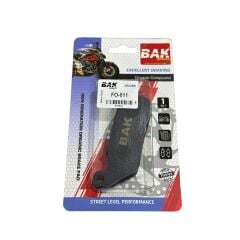 DİSK FREN BALATA ORGANİK BAK BMW C600, YAMAHA XMAX 250, HONDA CBR 250R, BENELLİ Leoncino 500, TRK 503, KYMCO Grand Dink 125, SUZUKI Inazuma 250, V-Strom 250