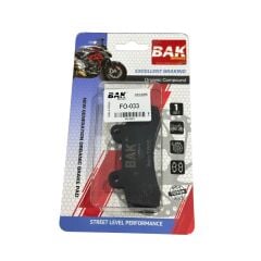 DİSK FREN BALATA ÖN ORGANİK BAK MOTOLUX CEO 110, MTX 125