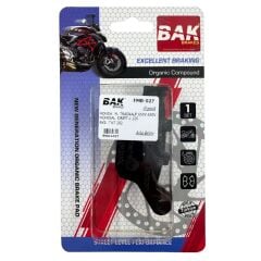 DİSK FREN BALATASI BAK ORGANİK MONDIAL DRIFT-L, RKS TNT202, HONDA TRANSALP 600-650
