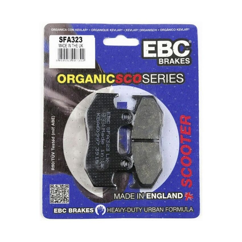 EBC Organik Fren Balatası SFA323 - Honda Spacy, Activa-s, Spacy Alpha, Dylan, Spontini