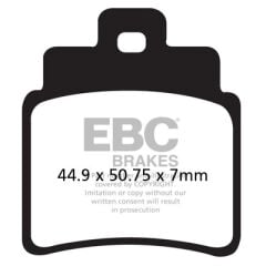 EBC SCOOTER DİSK FREN BALATASI /GTS250/JOYMAX250/GRAND DİNK 250