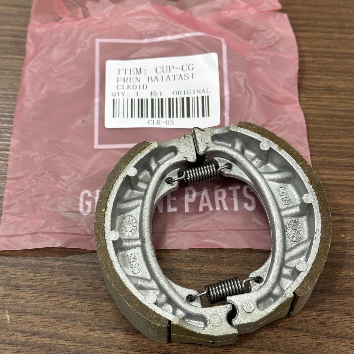 FREN BALATA 125cc SCOOTER - KINETIX - CUB - CG, SCOOTER 50CC-80CC [OEM]