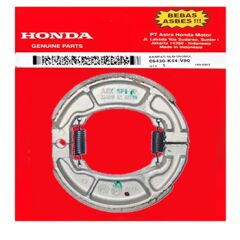 Fren Balatası Arka Orijinal Endonezya Honda Spacy, Alpha, ActivaS, Activa100, Fizy, Dio, Pcx, Cbf, Cbf125F, Dylan, PS150 06430-K44-V80
