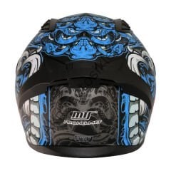 MTS M-801 SNAKE Full Face Kask MYTH BLUE